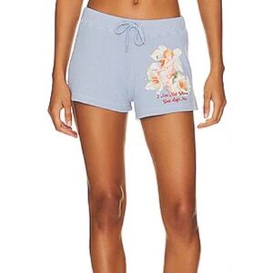 Boys Lie Light Blue Waffle Women's Shorts